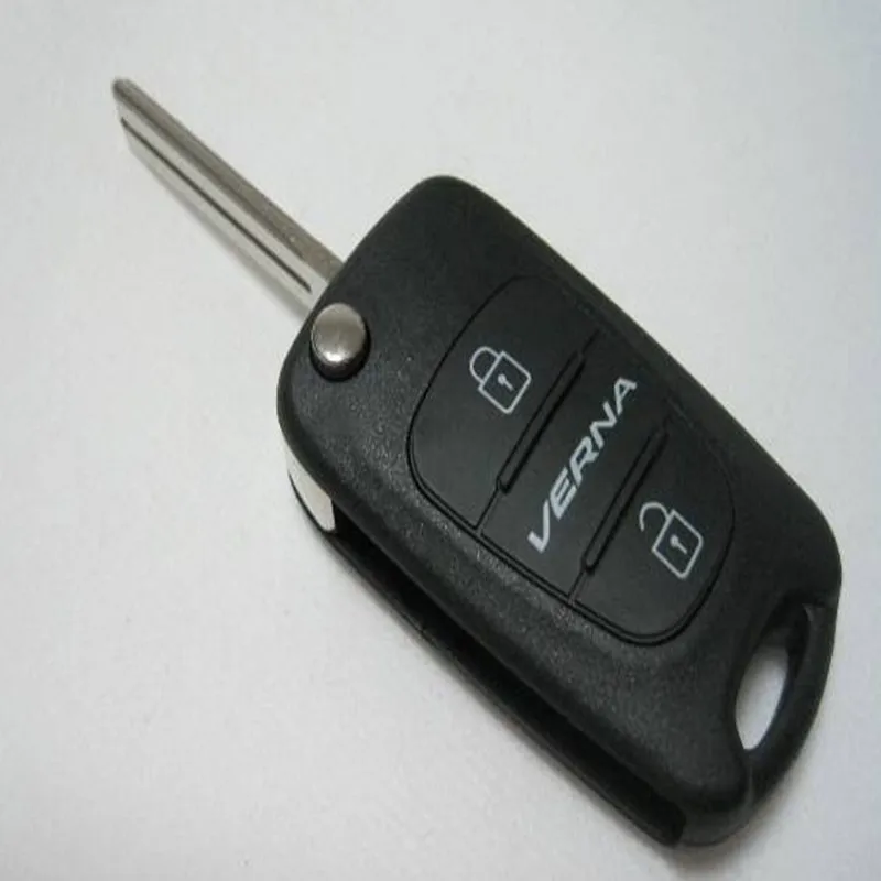 Запасной чехол DAKATU для Hyundai Verna 2|key shell|remote key shellfolding remote |