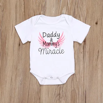

Newborn Baby Girls Boys Letter Print Romper Toddler Boy Girl Short Sleeve Casual Bodysuit Infant Baby Fashion Clothes Summer