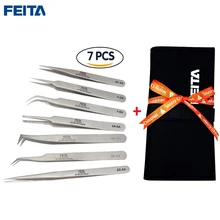 Free shipping 7pcs/set high quality Switzerland Stainless steel tweezers /Antistatic ESD tweezers/ Stainless steel tweezers Free shipping 7pcs/set high quality Switzerland Stainless steel tweezers /Antistatic ESD tweezers/ Stainless steel tweezers