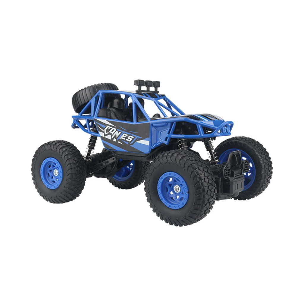 Радиоуправляемый автомобиль 1:20 4WD RC Гусеничный грузовик Bigfoot все-легированный корпус радиоуправляемые машинки игрушечный автомобиль монстр грузовик Радиоуправляемый автомобиль - Цвет: Синий