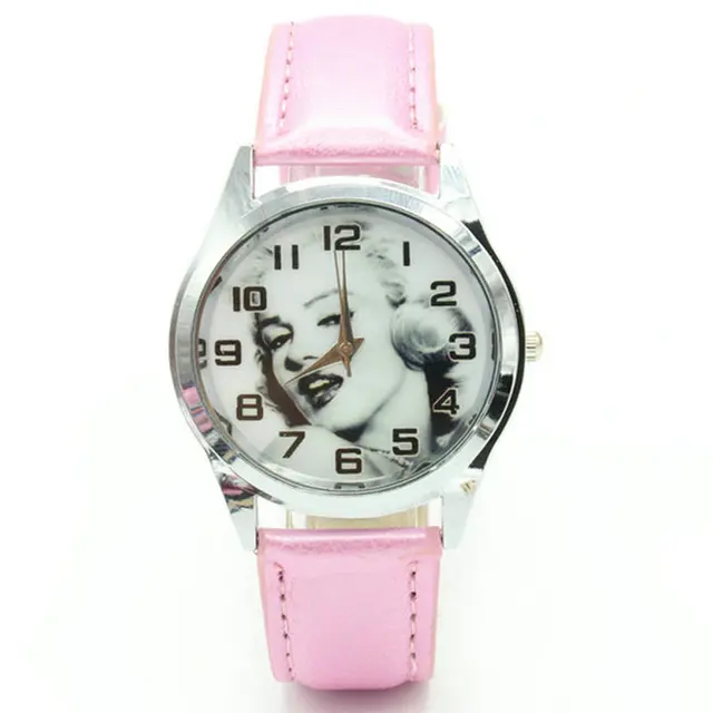 Free Shipping 1pcs Cartoon SWholesale Marilyn Monroe Fashion Lady Wrist Watch Free Shipping 1pcs Cartoon SWholesale Marilyn Monroe Fashion Lady Wrist Watch