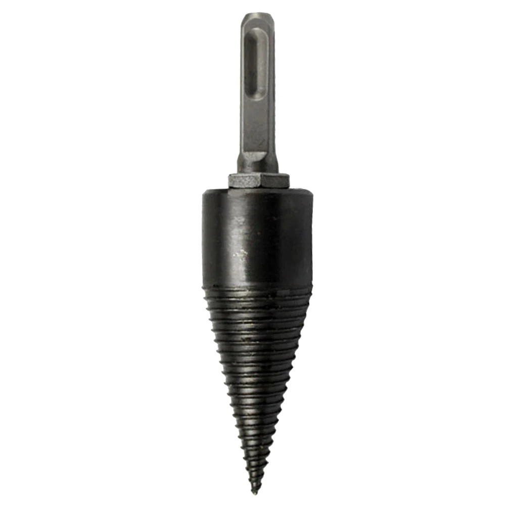 High Speed Twist Drill Bit Wood Splitter Screw Cones Splitting Bit Wood Drill _WK