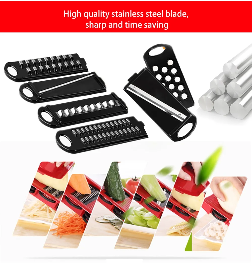 Multifunctional Vegetable Fruit Cutter Food Shredder