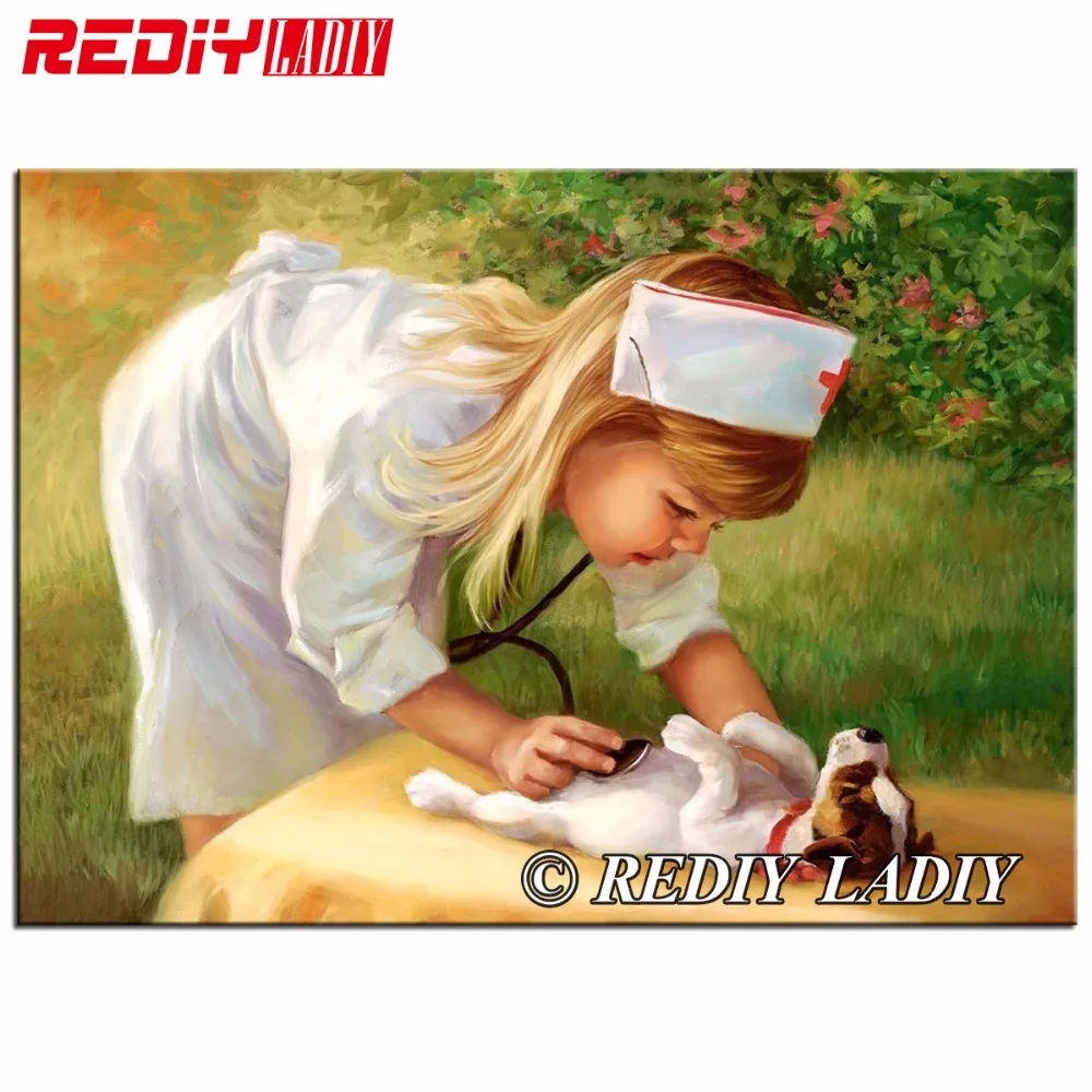 

NEW Mosaic Pattern Full Diamond Embroidery Beads Small Nurse Diamond Cross Stitch Round Diamond Sets Unfinished Patchwork Kits