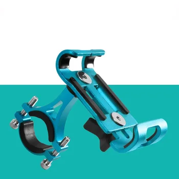 

Aluminum alloy bicycle Racks bracket installation for 3.5-6.5" mobile phone GPS bracket bicycle mobile phone bracket support