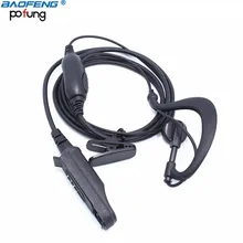 Baofeng Headset Waterproof for Baofeng Waterproof Walkie Talkie Earphone Transceiver UV-XR UV-9R Two Way Radio ect.