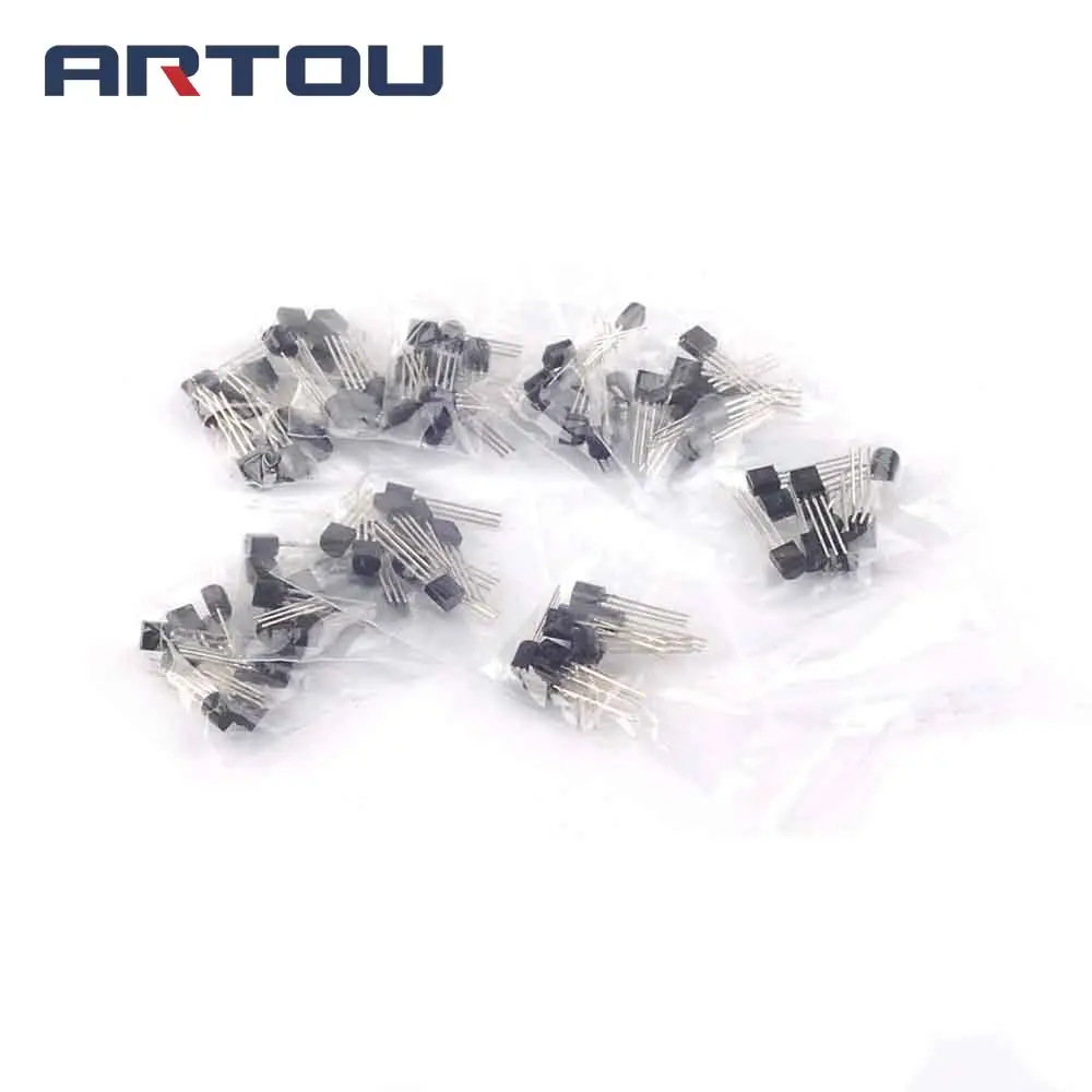 BC547B BC547C BC548B BC557C BC639 BC558B BC557B BC337-25 BC327-40 BC337-40 TO92 10valuesX10pcs=100pcs,Transistor Assorted Kit