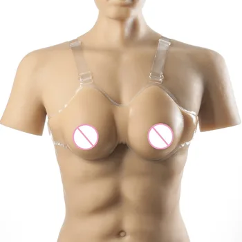 

Promotion Realistic Silicone Crossdresser Cosplay Shemale Tits Drag Queen Transvestite Fake Boobs Breast Form 600g/pair