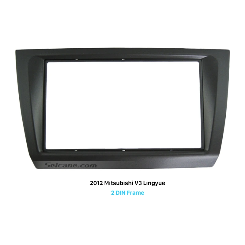 

Seicane Durable Plastic 2 Din Car Radio Fascia for 2012 Mitsubishi V3 Lingyue auto trim stereo installation Kit Audio Frame
