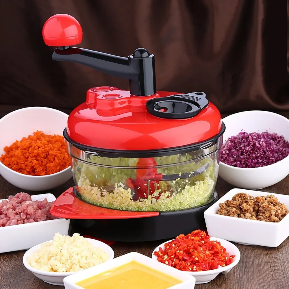1.5L Multi-Function Blender Manual Cutter Food Processor Meat Grinder Vegetable Chopper Shredder Cutter Egg Fruit Salad Blender 1.5L Multi-Function Blender Manual Cutter Food Processor Meat Grinder Vegetable Chopper Shredder Cutter Egg Fruit Salad Blender