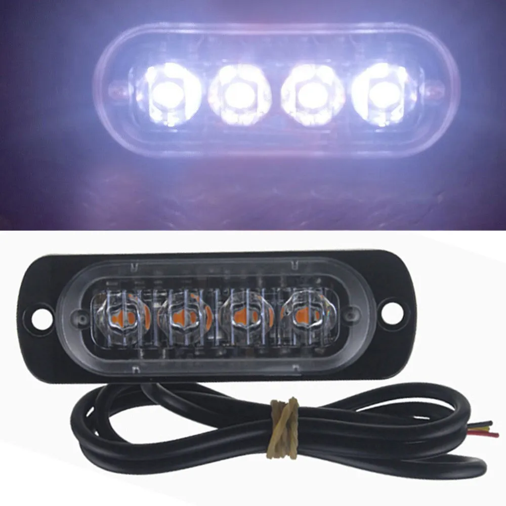 1 шт. 4 светодиода новый универсальный автомобильный фонарь Грузовик Передний