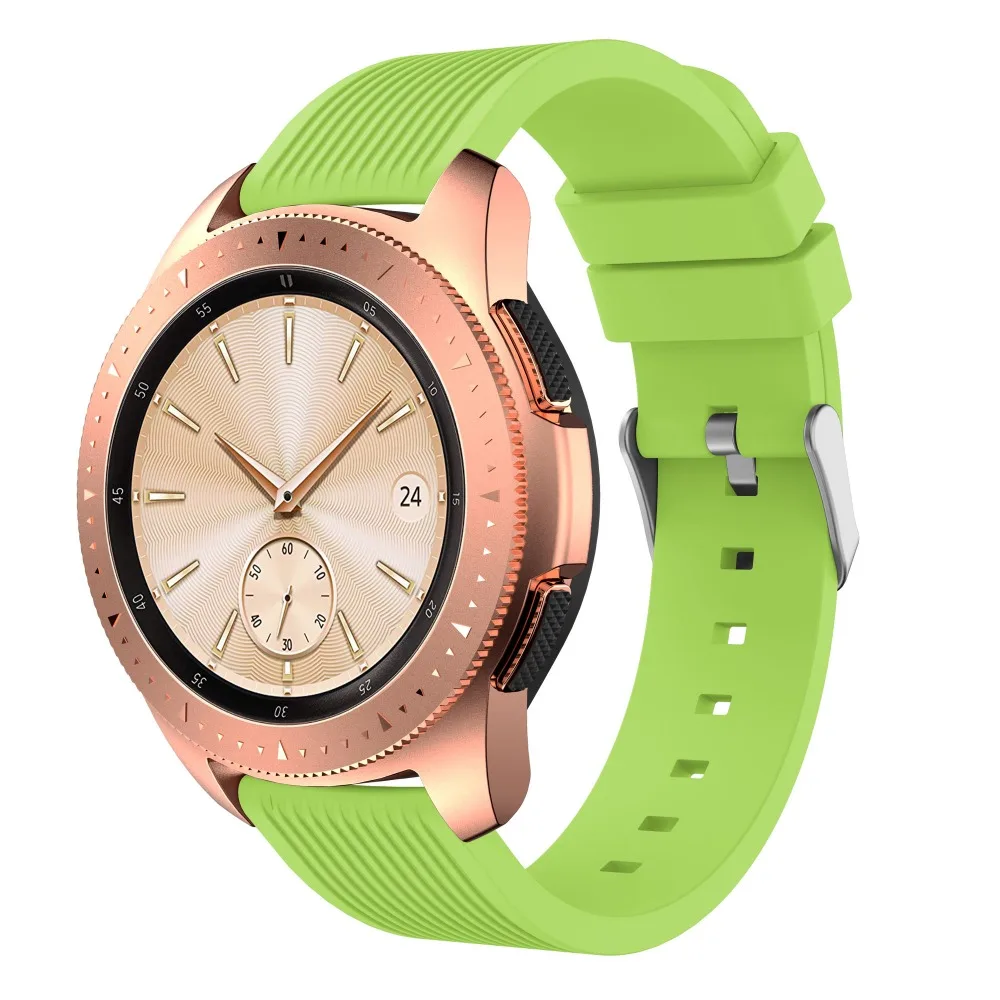 Replacemet strap for Samsung Galaxy Watch 42mm wrist 20mm smart watchband for Samsung Gear S2 Classic R732 Bracelet new Silicone