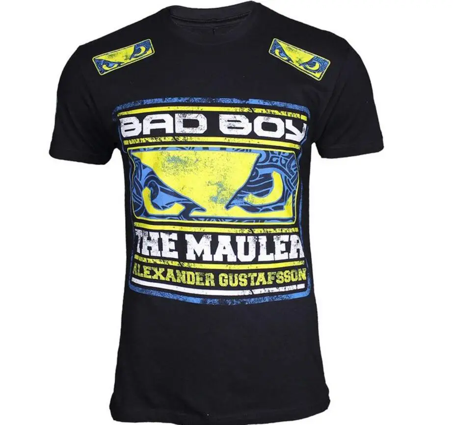 New Mma Boxing Shirt Bad Boy Jersey Is Short sleeve Mua Yt San Da Fight