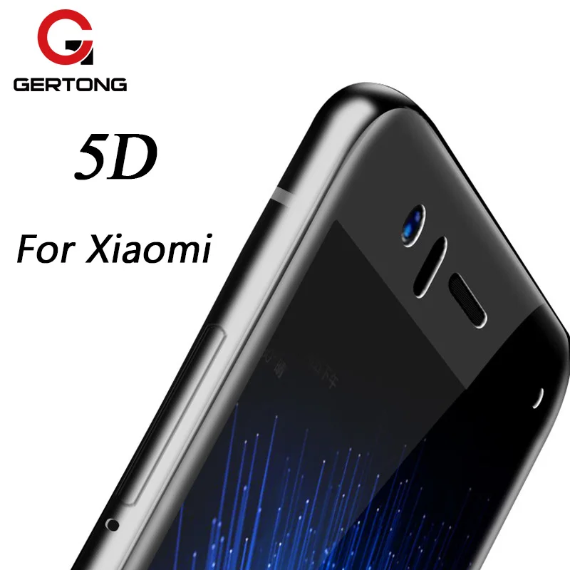 5D изогнутое полное покрытие закаленное стекло для Xiaomi Redmi Note 4 5 Pro 4X 5A Plus Mi 8 A1 Mi8 SE Mi6