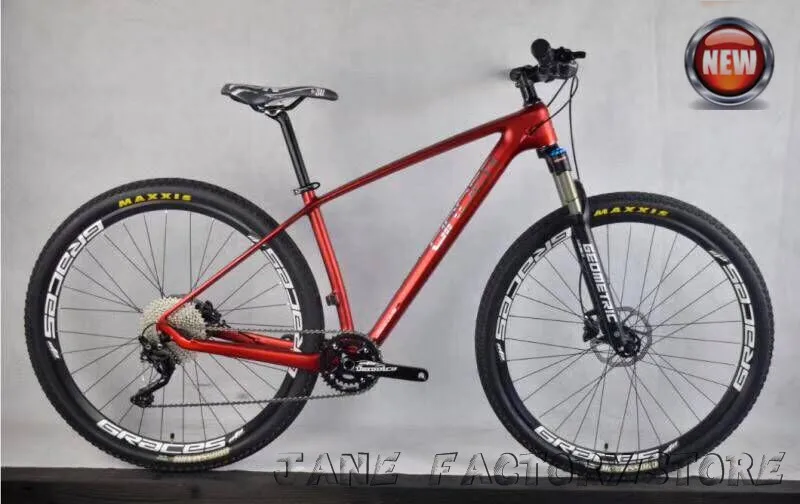Top 2017 DIRDER new  Carbon Fiber T700 Mountain Bike 27.5" Ultralight Bicycle Cycle  M610 Derailleur & Hydraulic Brake 6