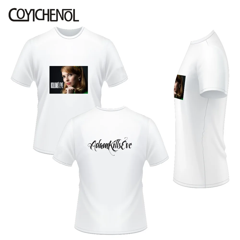 Killing eve customize tshirt women print solid color short sleeve top Modal summer tee regular cusual tshirt homme COYICHENOL Killing eve customize tshirt women print solid color short sleeve top Modal summer tee regular cusual tshirt homme COYICHENOL