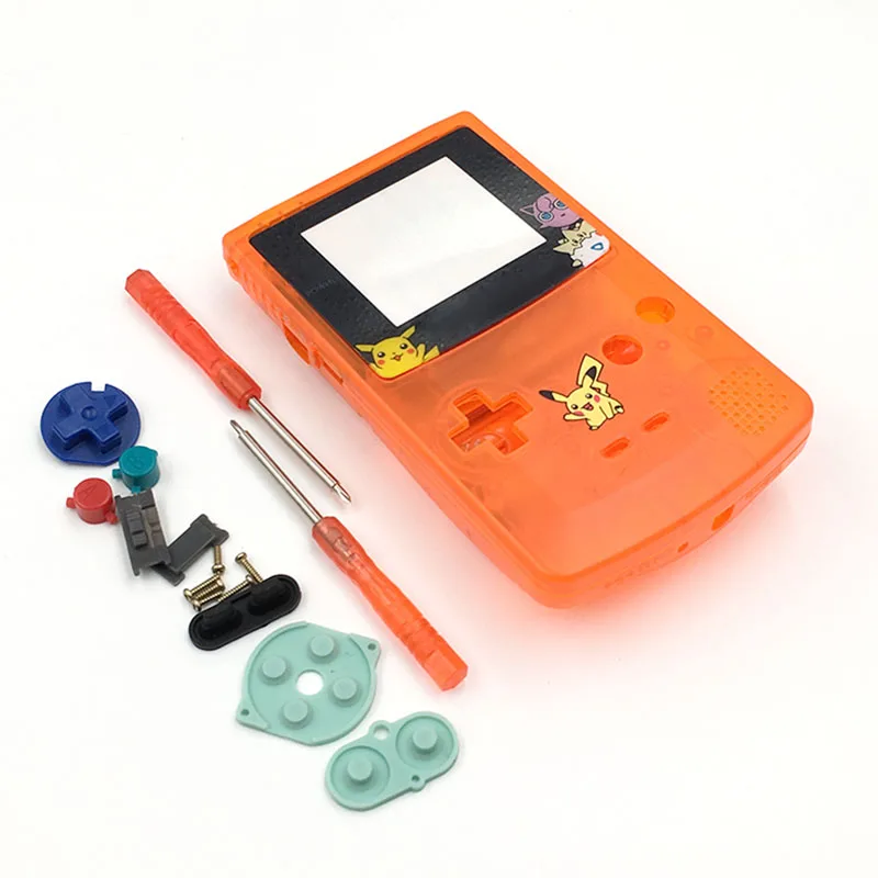 For GBC Limited Edition Shell Replacement For Gameboy Color GBC game console full housing