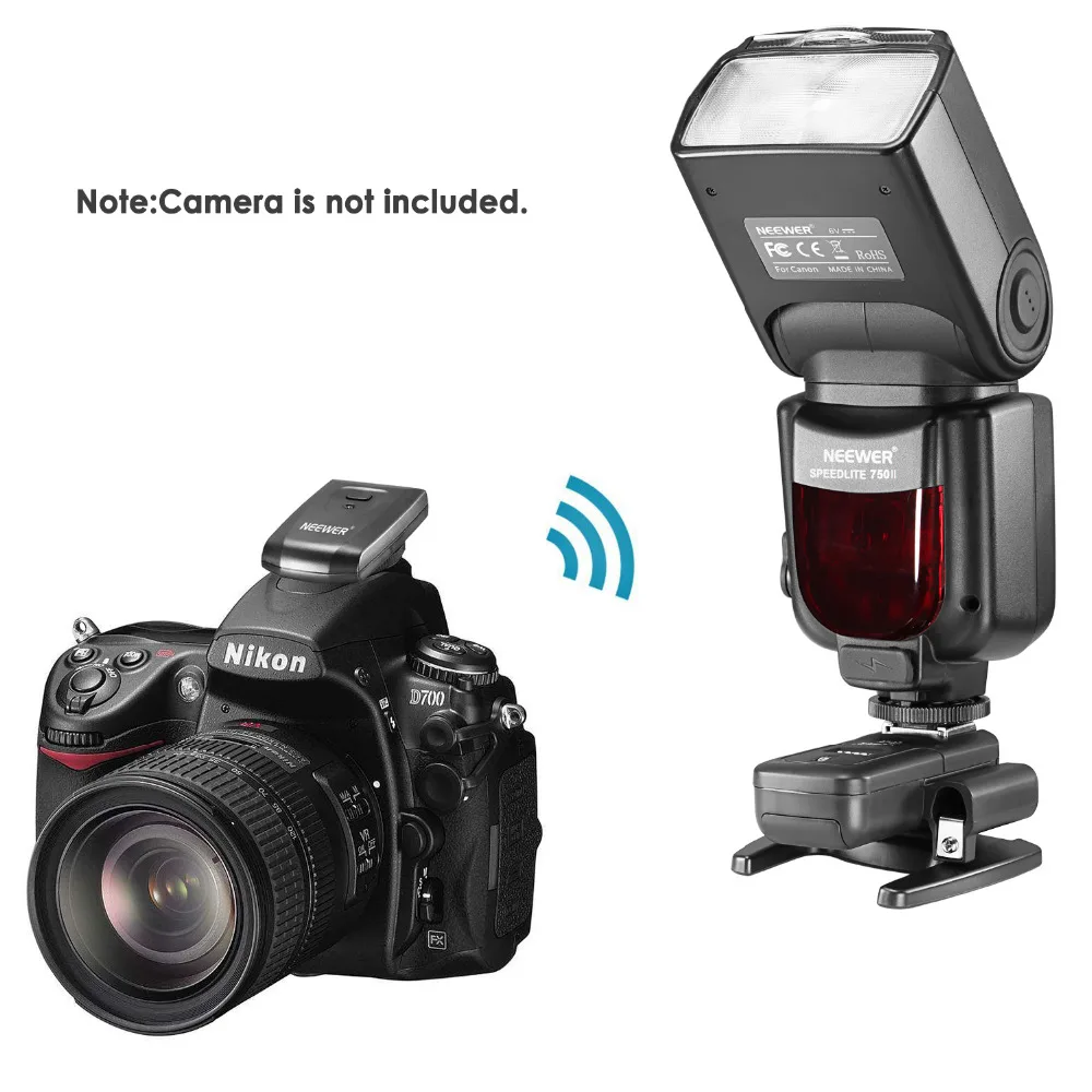 Neewer 750II ttl Вспышка Комплект Speedlite для цифровой зеркальной камеры Nikon Flash светильник CT-16 Беспроводной триггер и soфтbox с кронштейном s-типа