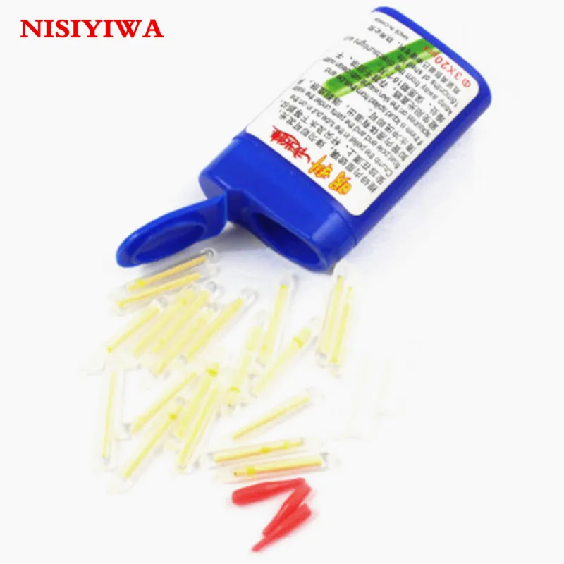 

3X Luminous Fishing Floats Light Stick Night Glow Fishing Floats Tube Indicator Luminous Fishing Floats Tube Indicator 3mm/4.5mm