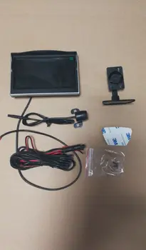 

General silver 5 inch display car display + Butterfly reversing camera postage