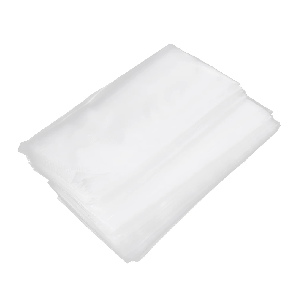 200 Pieces Water Soluble Bag Fishing Bait Bags Stocking PVA Fast Dissolving Bags 6x12cm