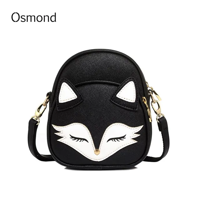 osmond fox coelho bonito urso gato rosto saco dos desenhos animados