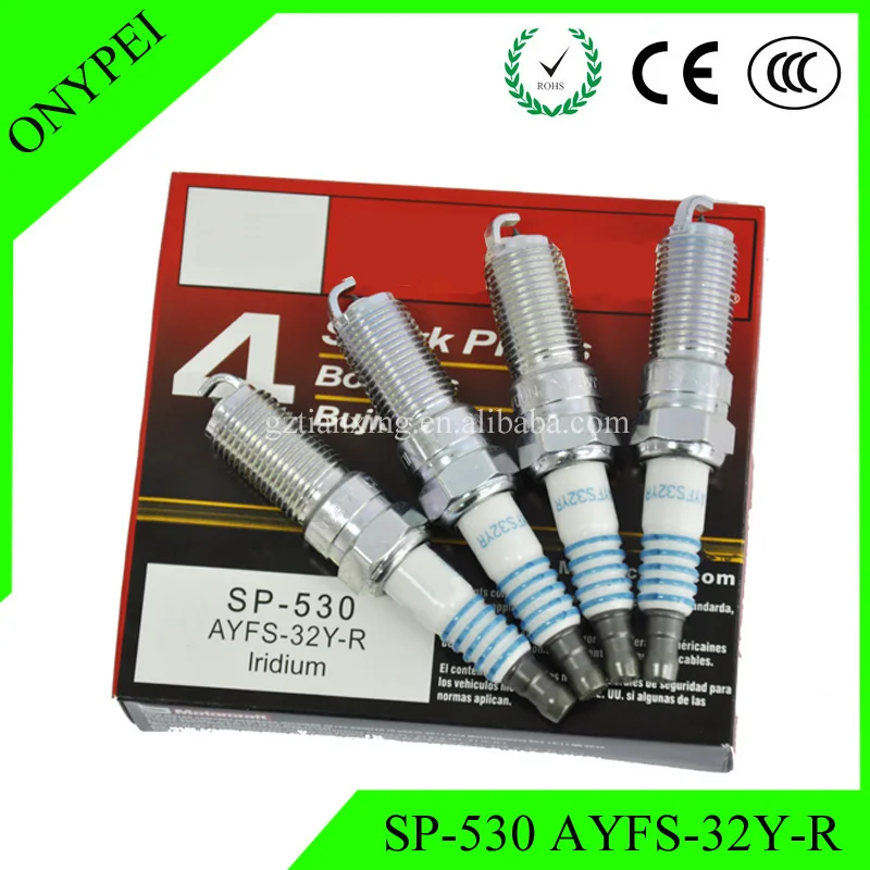 

Free Shipping 4 pcs SP 530 AYFS 32Y R ILTR5K-13 Iridium Spark Plugs For Ford SP-530 AYFS-32Y-R ILTR5K13