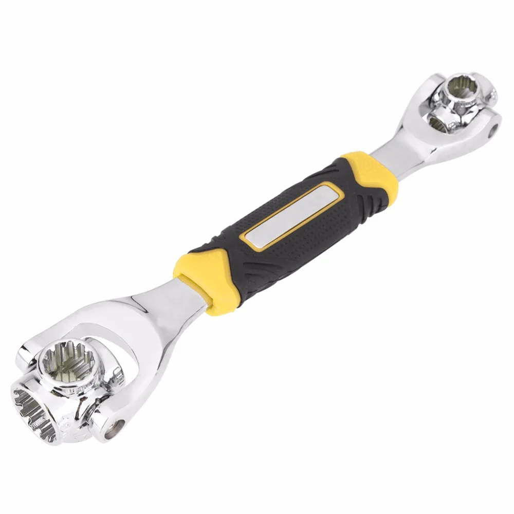 

NEW 48 in 1 Tiger Wrench Wrench Tools Socket Works with Spline Bolts Torx 360 Degree 6-Point Hexagons Socket Car Repair Tool