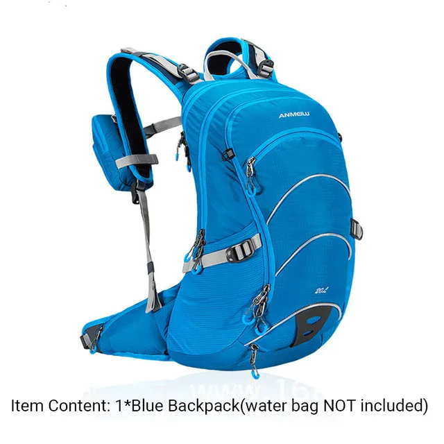 20л велосипедный рюкзак, большая вместительность, спортивные сумки для альпинизма для мужчин и женщин, MTB велосипедная сумка, водонепроницаемый велосипедный рюкзак с дождевиком - Цвет: blue 82069