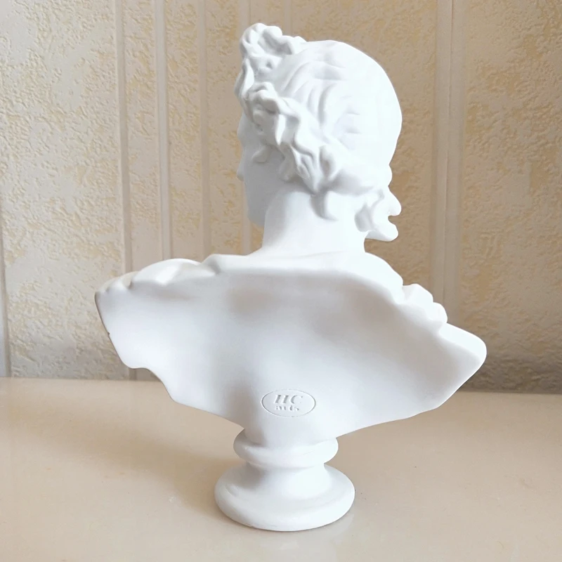 Полимерная имитация гипса Моцарт Бетховен Аполлон мачжурие Европейская греческая мифологическая статуя персонажа украшения аксессуары для дома