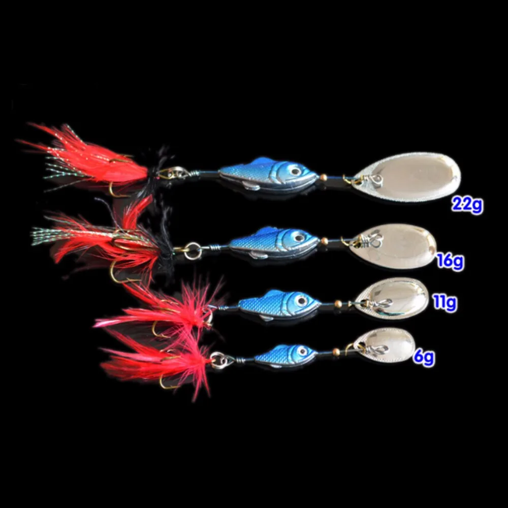 

High Quality Spinner Fishing Lures peche Pesca Artificial Baits Metal Fishing Tackle spoon