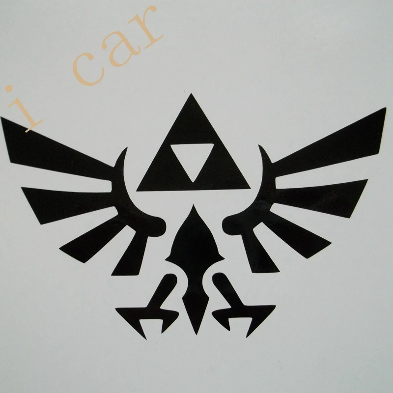 Виниловая наклейка для видеоигр Triforce автомобиль лыжи скейтборд сноуборд ПК