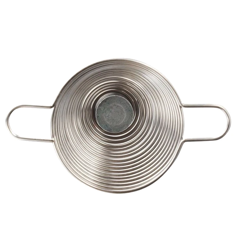 

UESH-Quick Walnut Cracker Nutcracker Stainless Spring Sheller Opener Kitchen Tool New