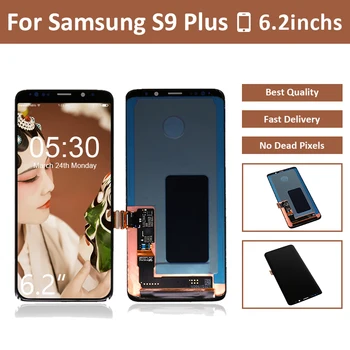 

10pcs/lot For Samsung For Galaxy S9+ S9 Plus LCD Display Touch Screen Digitizer Assembly For Samsung S9 Plus Screen LCD Pantalla