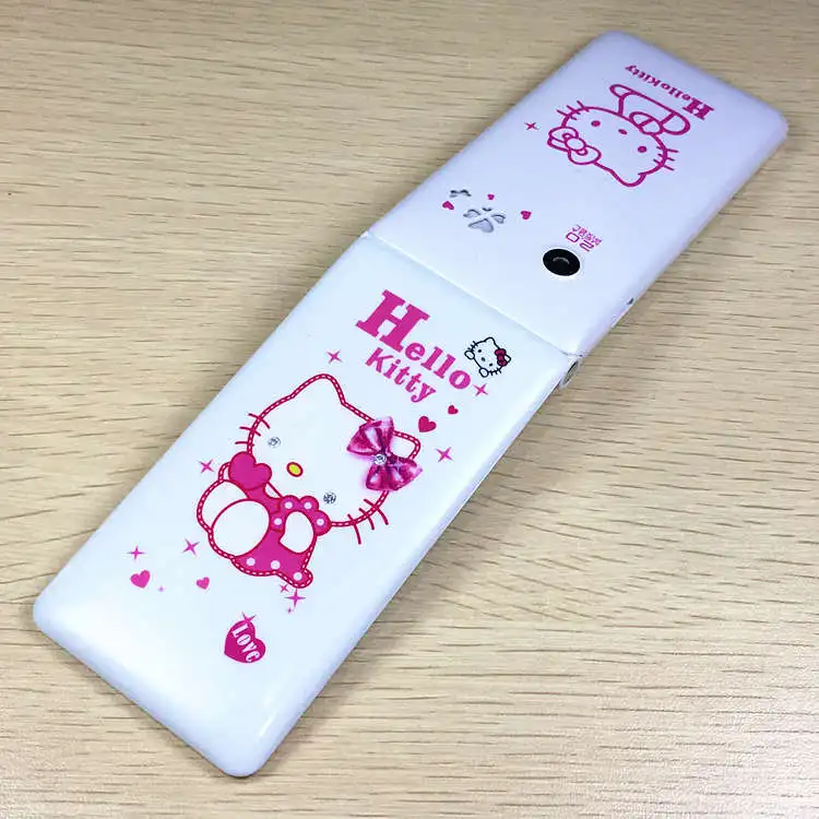Фонарик hello Kitty с двумя слотами для sim карт камера Voiceking женщин и девочек милый 2 4