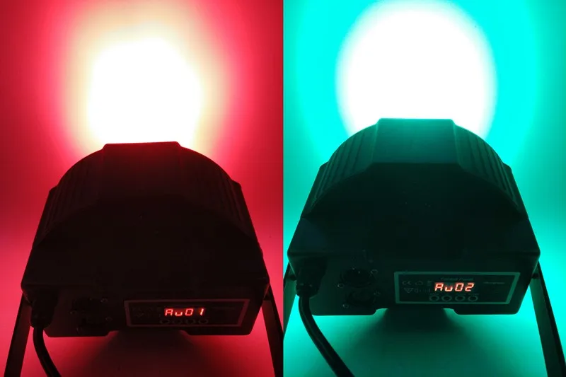 8 шт. 7x12 Вт Светодиодный светильник Par RGBW 4 в 1 плоский DMX512 сценический Dj