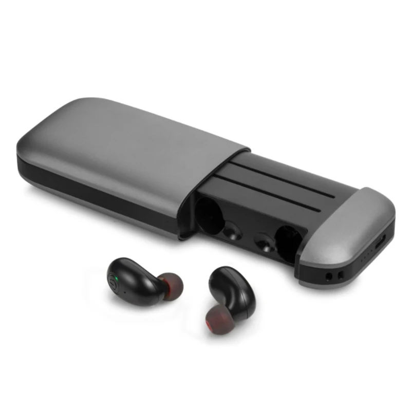 

B5 TWS Waterproof Wireless earbuds Bluetooth Earphone 5.0 with mic Power bank for phone