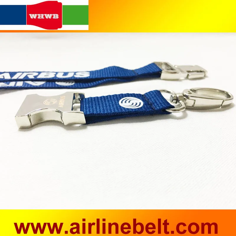 Airbus Lanyards для пилота полета команды Лицензия ID Card Holder посадочный талон стринги металлическая пряжка индивидуальные уникальные подарки