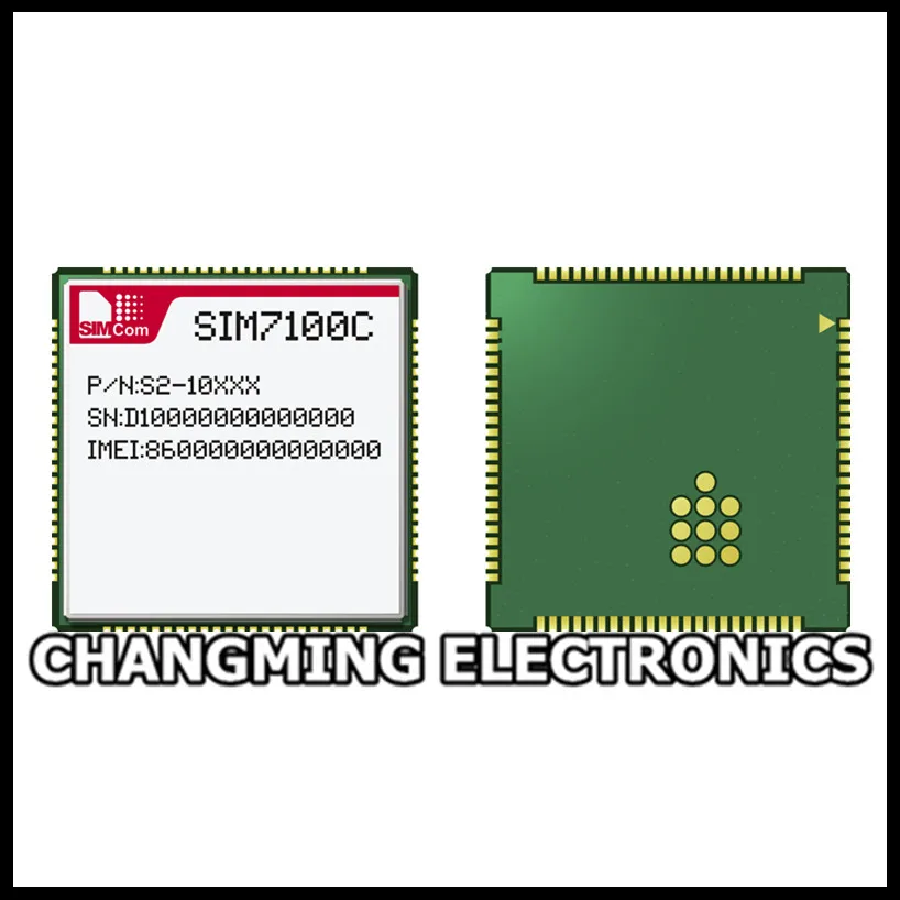 SIM7100C SIMCOM 4g модуль многодиапазонный TDD LTE/FDD-LTE/td-scdma/WCDMA/GSM/SMT Тип GNSS модуль(работает) 1 шт
