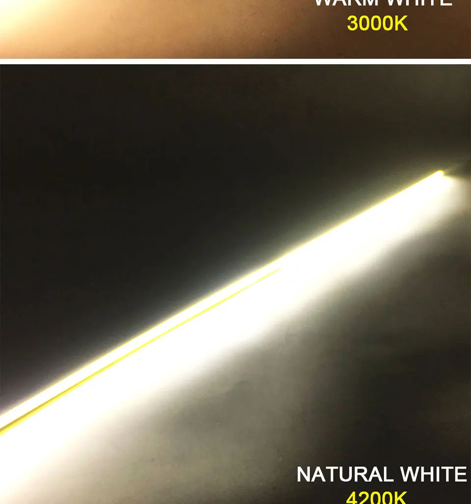 10pcs 6mm Dimmable COB LED Light Strip 12V DC Lamp 20CM 30CM 40CM 50CM 60CM Bendable LED Bar Lights for DIY Car Lighting Bulbs (20)