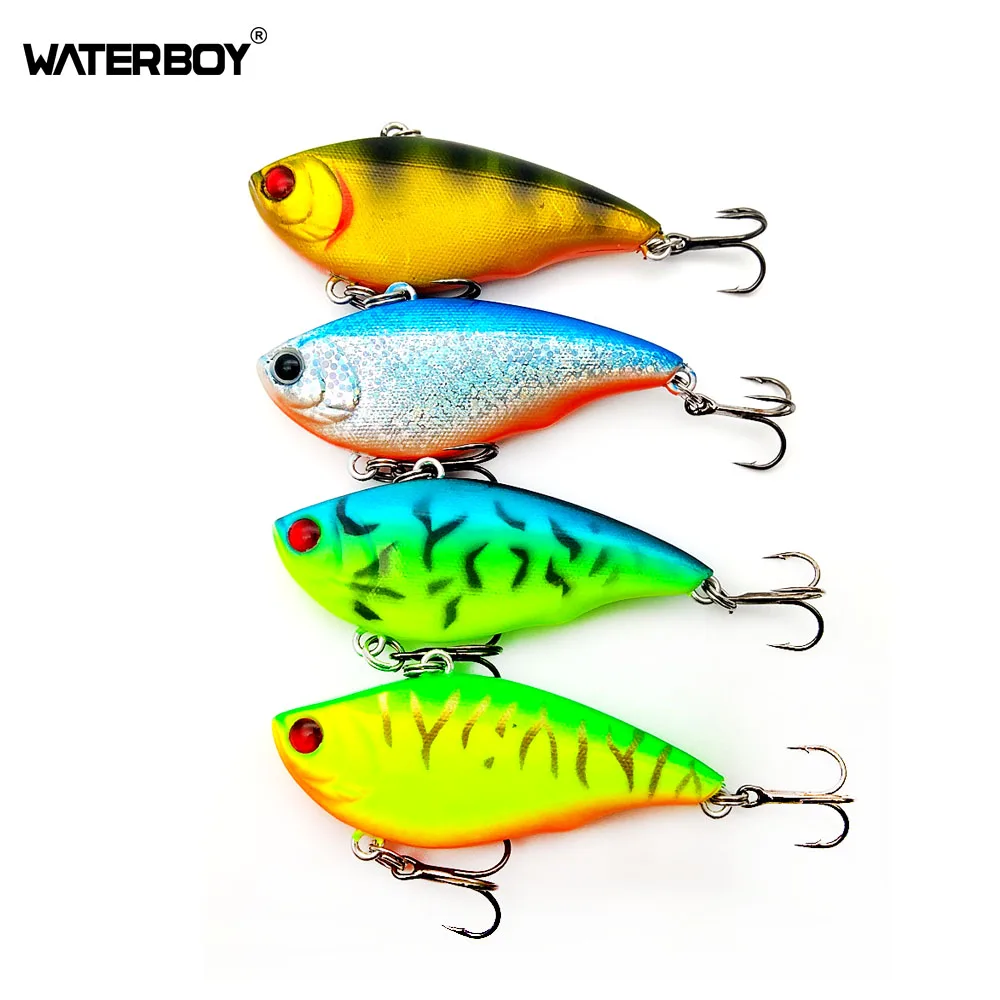 

HAOS 5.5cm 9.5g mini vib fishing Bait hard artificial small vibe fishing lure fish wobbler sinking vibration deep swimming