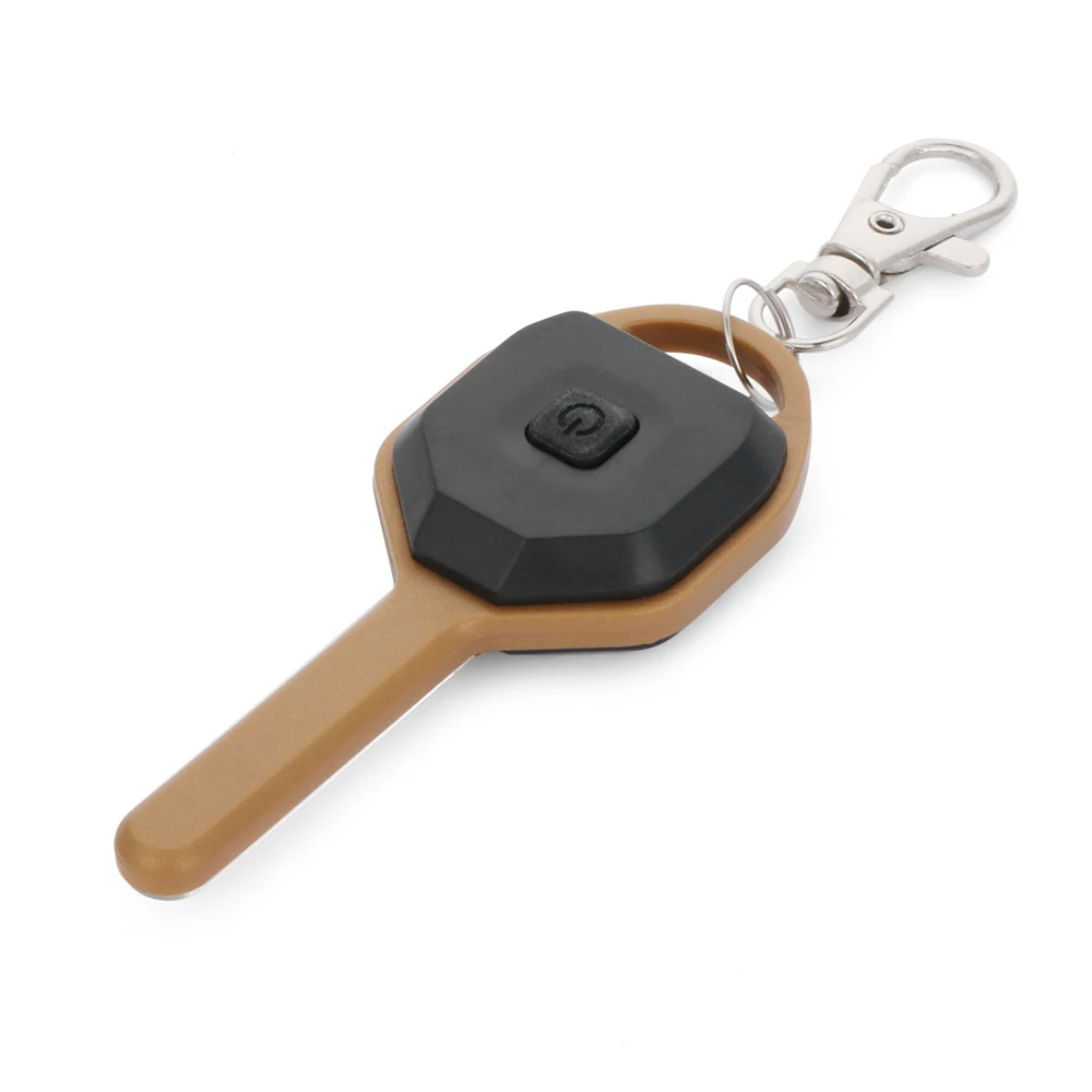 1 шт. маленький размер ABS светодиодный светильник мини, в форме ключа брелок кольцо брелок фонарь аварийный Кемпинг Ночной светильник