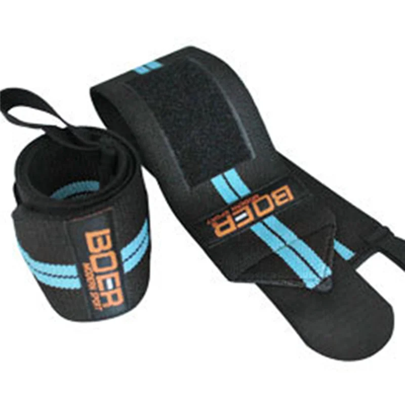 

Inventory Clearance Weight Lifting Sport Wristband Gym Wrist Brace Thumb Support Strap Wraps Bandage Training Safety Bandage
