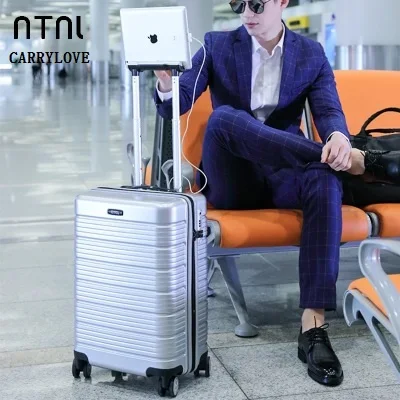 

CARRYLOVE Multifunction luggage series 20/24/28 inch size High quality PC Rolling Luggage Spinner brand