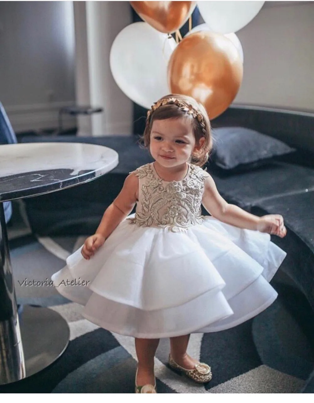 2018 для девочек в цветочек платья для свадьбы бальное платье Кепки рукавом Кружевное фатиновое платье для первого причастия для маленьких