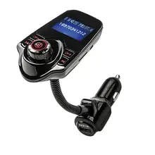 Автомобильный набор, Handsfree, Беспроводной Bluetooth FM передатчик MP3 плеер USB ЖК-дисплей модулятор ma08 леверт#3