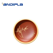 60 мл фиолетовая глина yixing чайная чашка гравировка натуральный сегмент грязь Zisha чашка чайная церемония посуда для напитков мастер маленькая Саке чаши чайные чашки