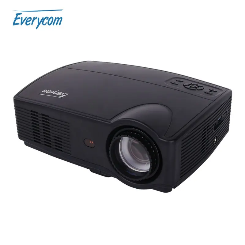 Everycom X9 LED HD Projector 3500 Lumens Beamer 1280*800 LCD Projector TV Full HD Video Home Theater Multimedia HDMI/VGA/ AV/ATV