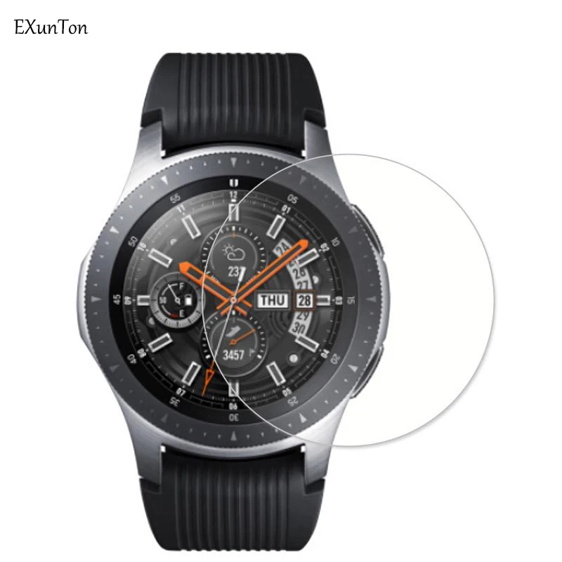 2.5D полное покрытие из закаленного стекла для Samsung Galaxy Watch Gear S2 S3 S4 42 мм 46 супер