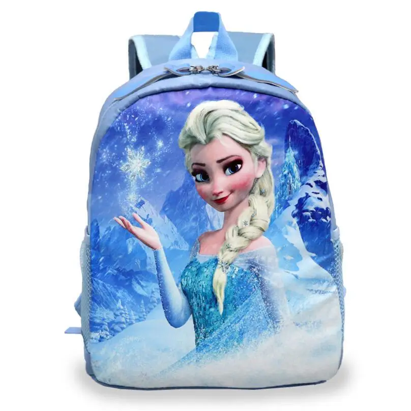 

2018 Cartoon Princess Elsa School Bags for Girls Children Mini Schoolbag Kids Bookbags Kindergarten Mochila
